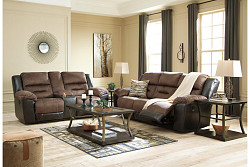 Ashley Earhart Manual Reclining Sof...