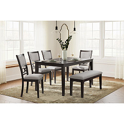 Ashley Langwest 6 Piece Dining Set