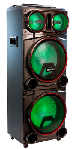 Gemini Dual 15" Bluetooth Tower Spe...