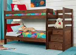 Simply Bunk Beds Staircase Wooden B...