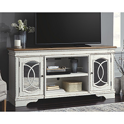Ashley XL TV Stand with Fireplace o...
