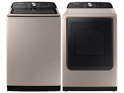 Samsung Washer & Dryer in Champagne