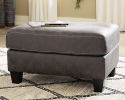 Ashley Venaldi Gunmetal Ottoman