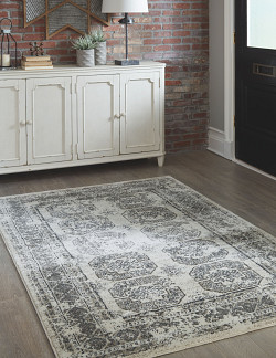 Ashley Jirou Gray/Taupe Medium Rug