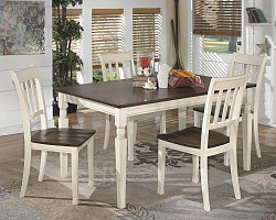 Ashley Whitesburg Brown/Cottage Whi...