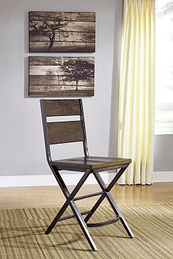 Ashley Kavara Medium Brown 5 Pc. Re...