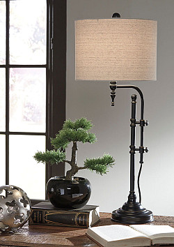 Ashley Anemoon Black Metal Table La...
